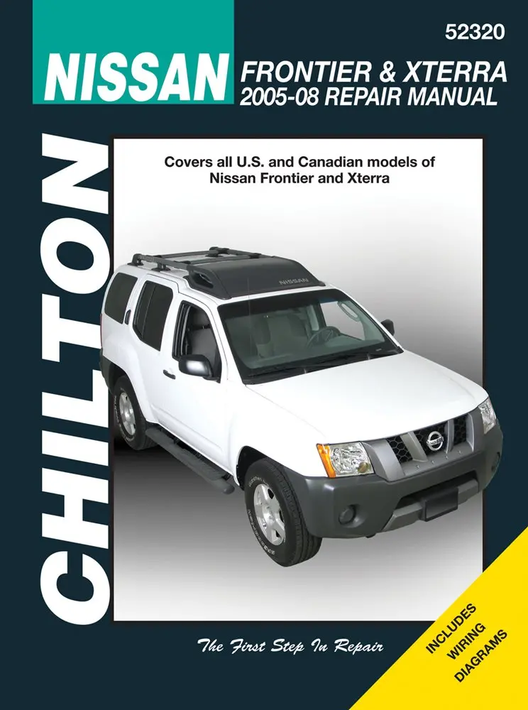 Chilton Nissan Frontier,Xterra,Pat Total Car Care Repair Manual 1