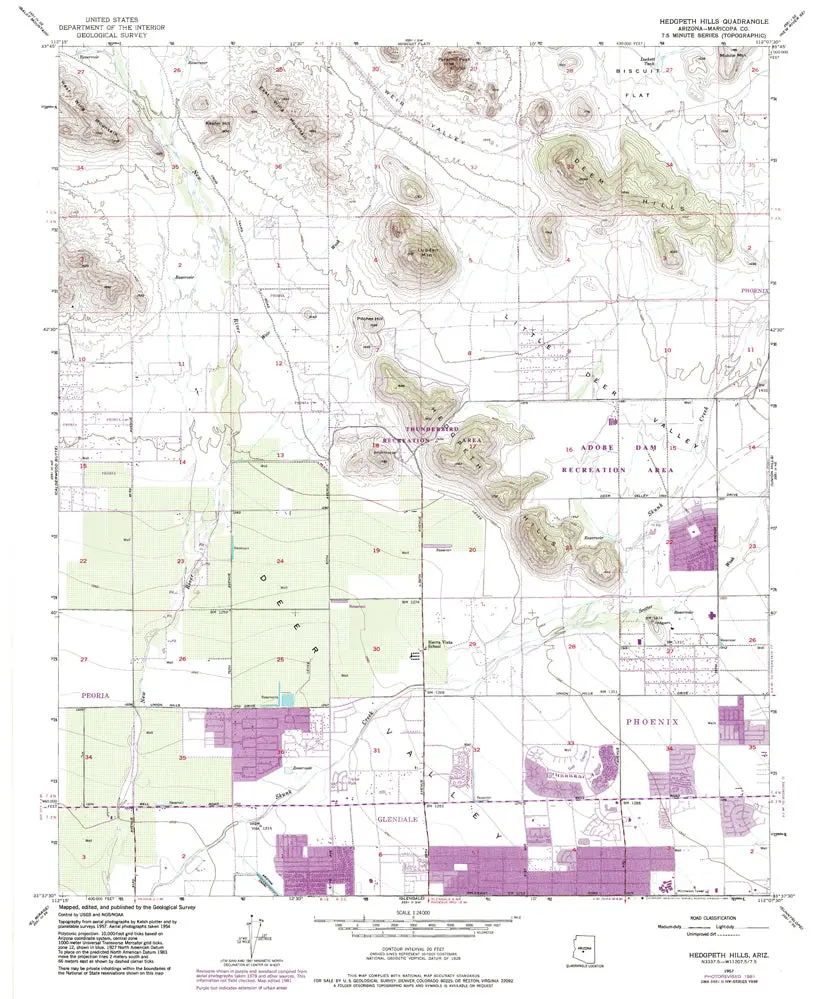 Hedgpeth Hills 7.5' [Map] United States Geological Survey 1