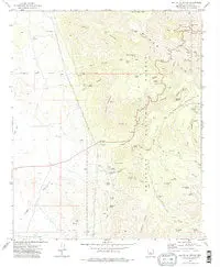 Hickey Mountain, Arizona 7.5'×7.5' 1973 [Map] United States Geological Survey 1