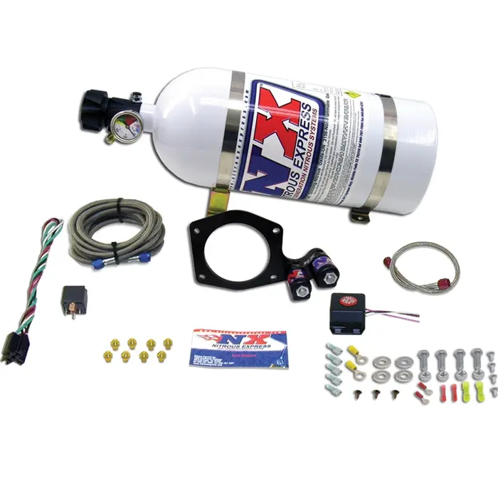 2010-2014 Camaro Nitrous Oxide - Nx 35-150Hp System W-10Lb. Bottle And Ls3 Throttle Body Injection Plate 1