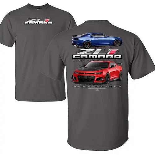 Camaro 6Th Gen Zl1 T-Shirt : Charcoal 1