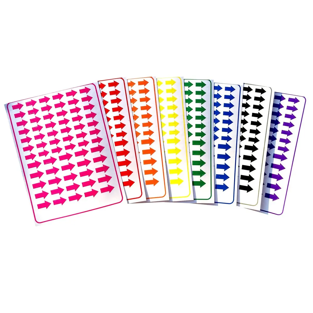 Tag-A-Room Color Coded Arrow Stickers Labels, 536 Count 1