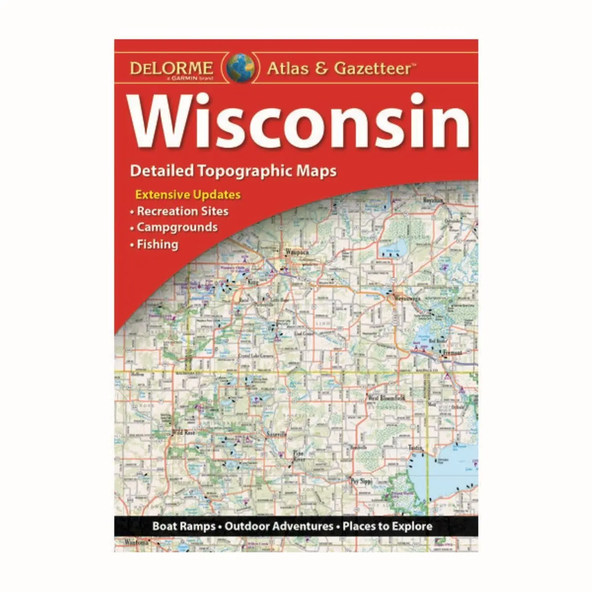 Wisconsin Detailed Topographic Maps 16E (Delorme Atlas And Gazetteer) 1