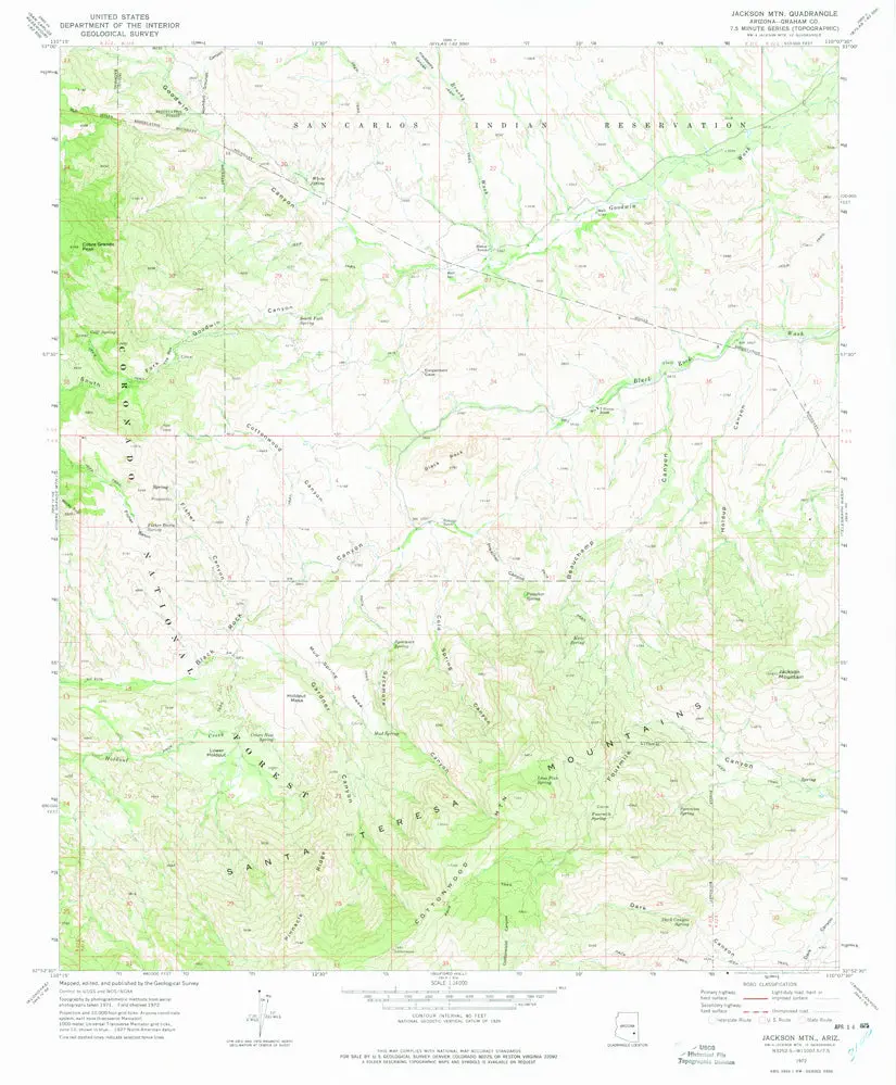 Jackson Mtn [Map] United States Geological Survey 1