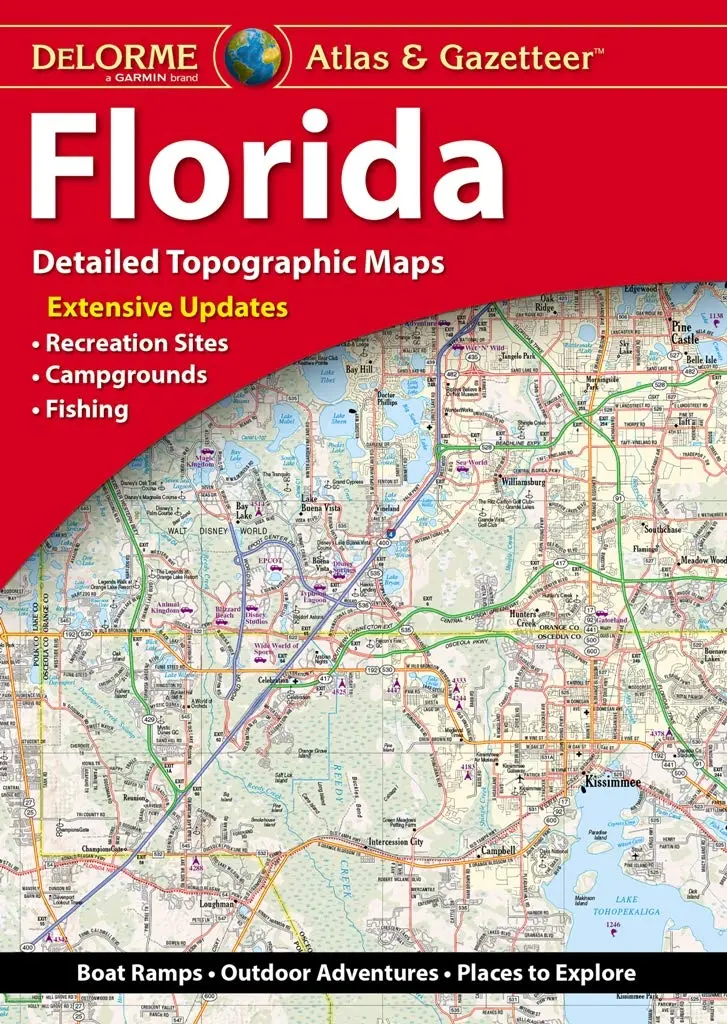 2019 Delorme Florida Atlas & Gazetteer (Used) 1