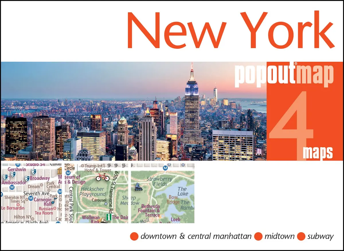 New York Popout Map (Popout Maps) Maps, Popout 1
