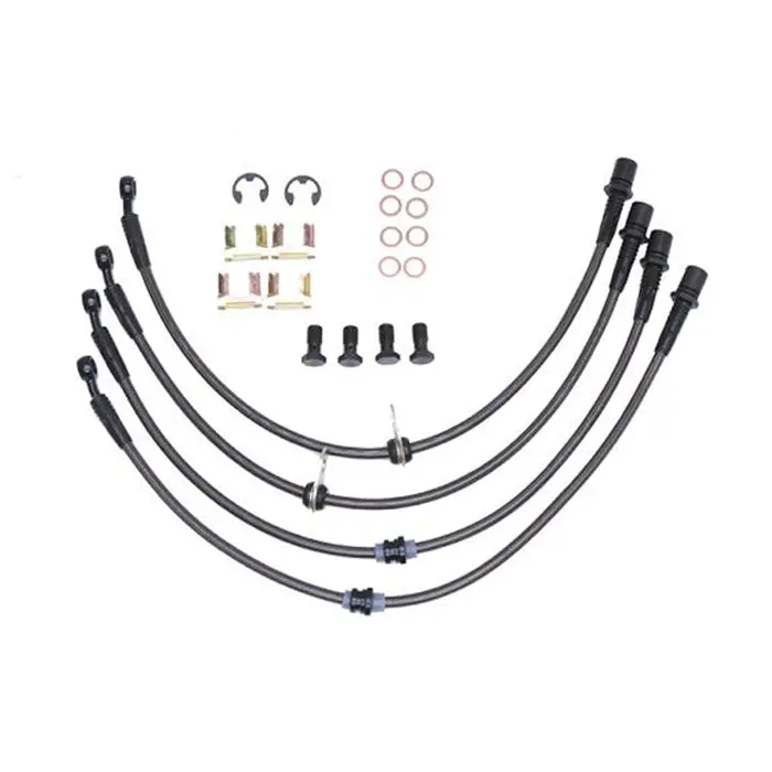 2010-2013 Camaro Stainless Steel Brake Lines (Set) - V6 1