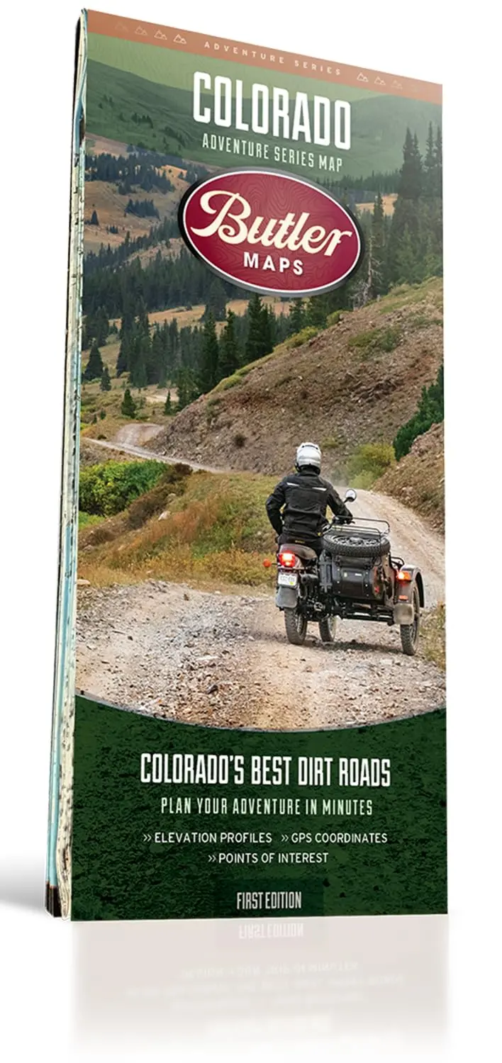 Butler Maps Colorado Adventure Series Map [Automotive] 1