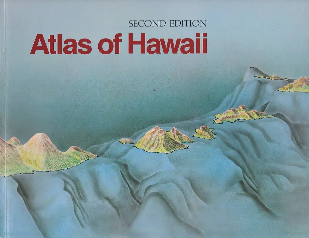 Atlas Of Hawaii [Hardcover] University Of Hawaii Department Of Geogr 1
