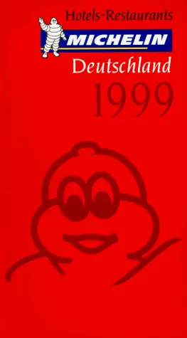 Michelin Red Guide Deutschland Hotels-Restaurants 1999 - German Language Edition (Serial) [Hardcover] Guides Touristiques Michelin 1
