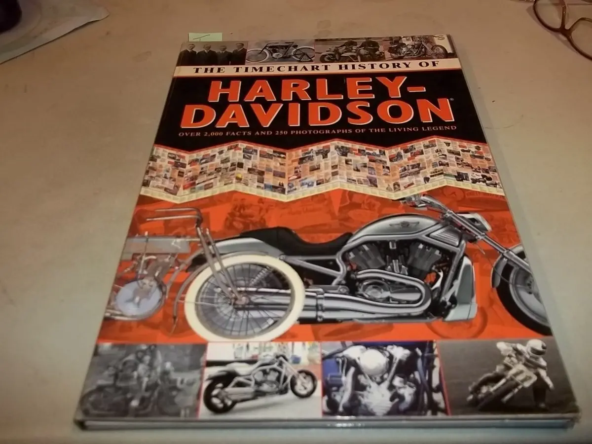 The Timechart History Of Harley-Davidson [Hardcover] N/A 1