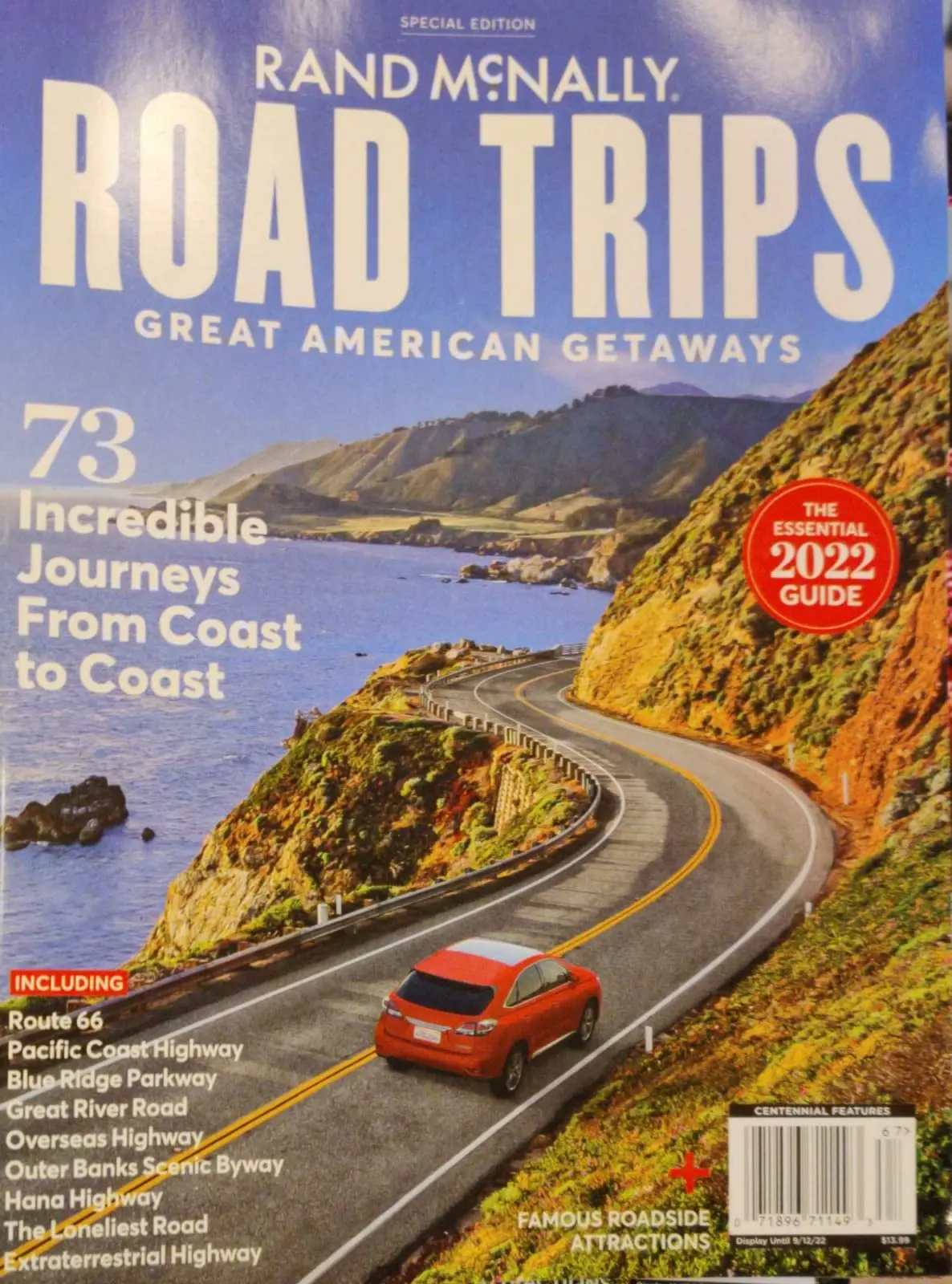 Road Trips Magaizne Issue - 67 Rand Mcnally Great American Gateways [Single Issue Magazine] 1