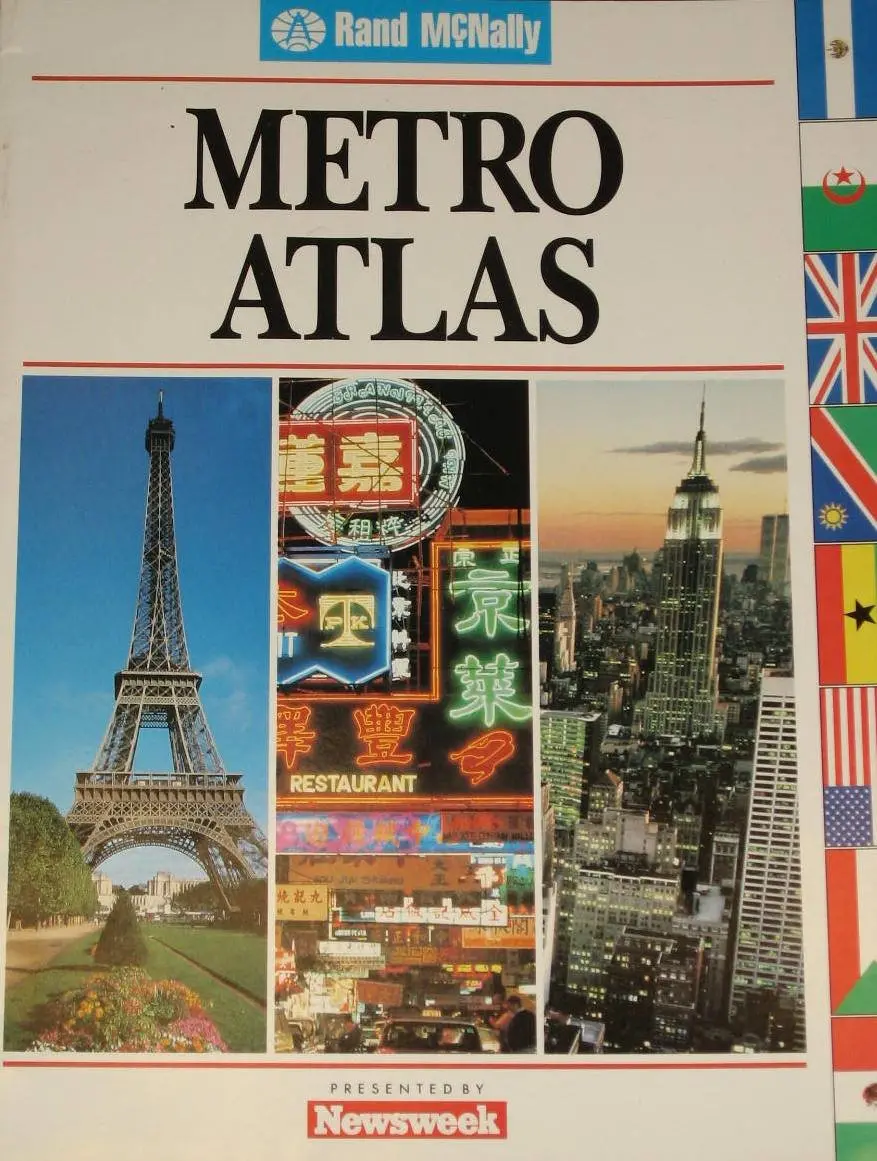 Rand Mcnally Metro Atlas [Paperback] Rand Mcnally And Maps & Charts 1