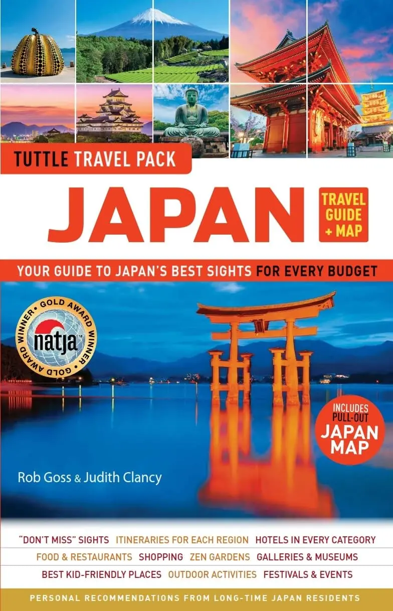 Japan Travel Guide + Map: Tuttle Travel Pack: Your Guide To Japan's Best Sights For Every Budget (Includes Pull-Out Japan Map) (Tuttle Travel Guide & Map) [Paperback] Goss, Rob And Clancy, Judith 1