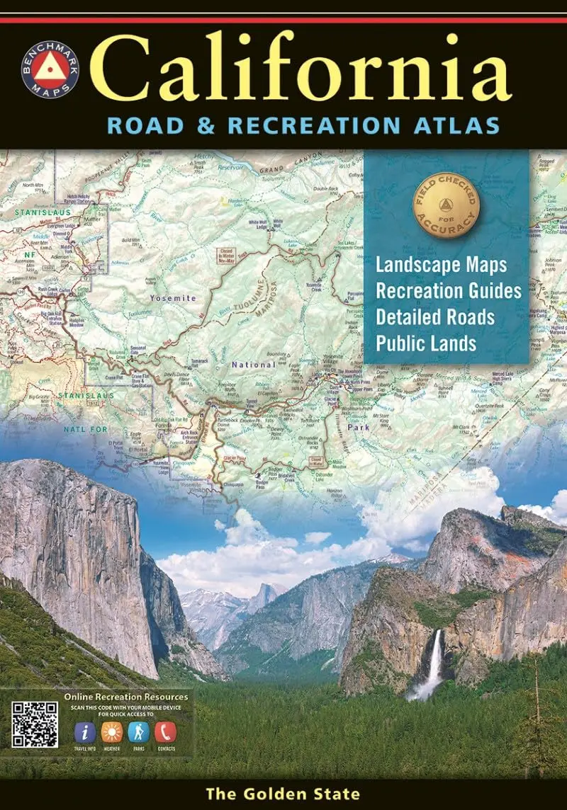 2024 California Road & Recreation Atlas (Used - Like New) 1