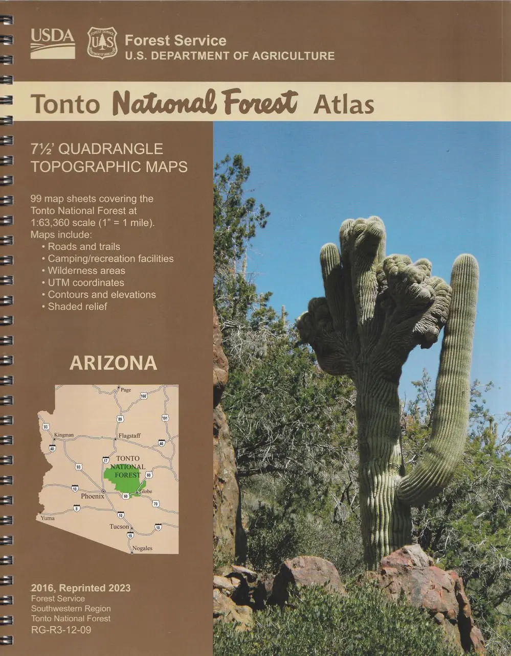 Tonto National Forest Atlas (7½' Quadrangle Topographic Maps) 1
