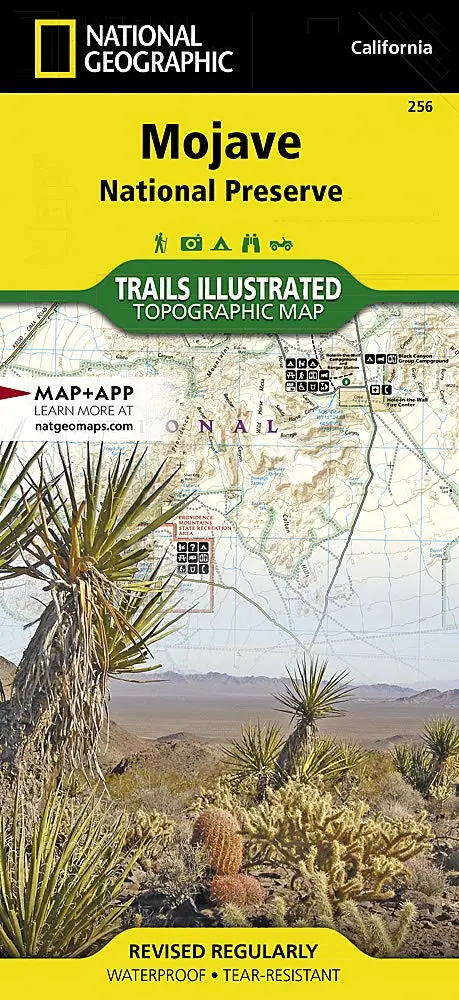 Mojave National Preserve Map (National Geographic Trails Illustrated Map, 256) [Map] National Geographic Maps - Trails Illustrated 1