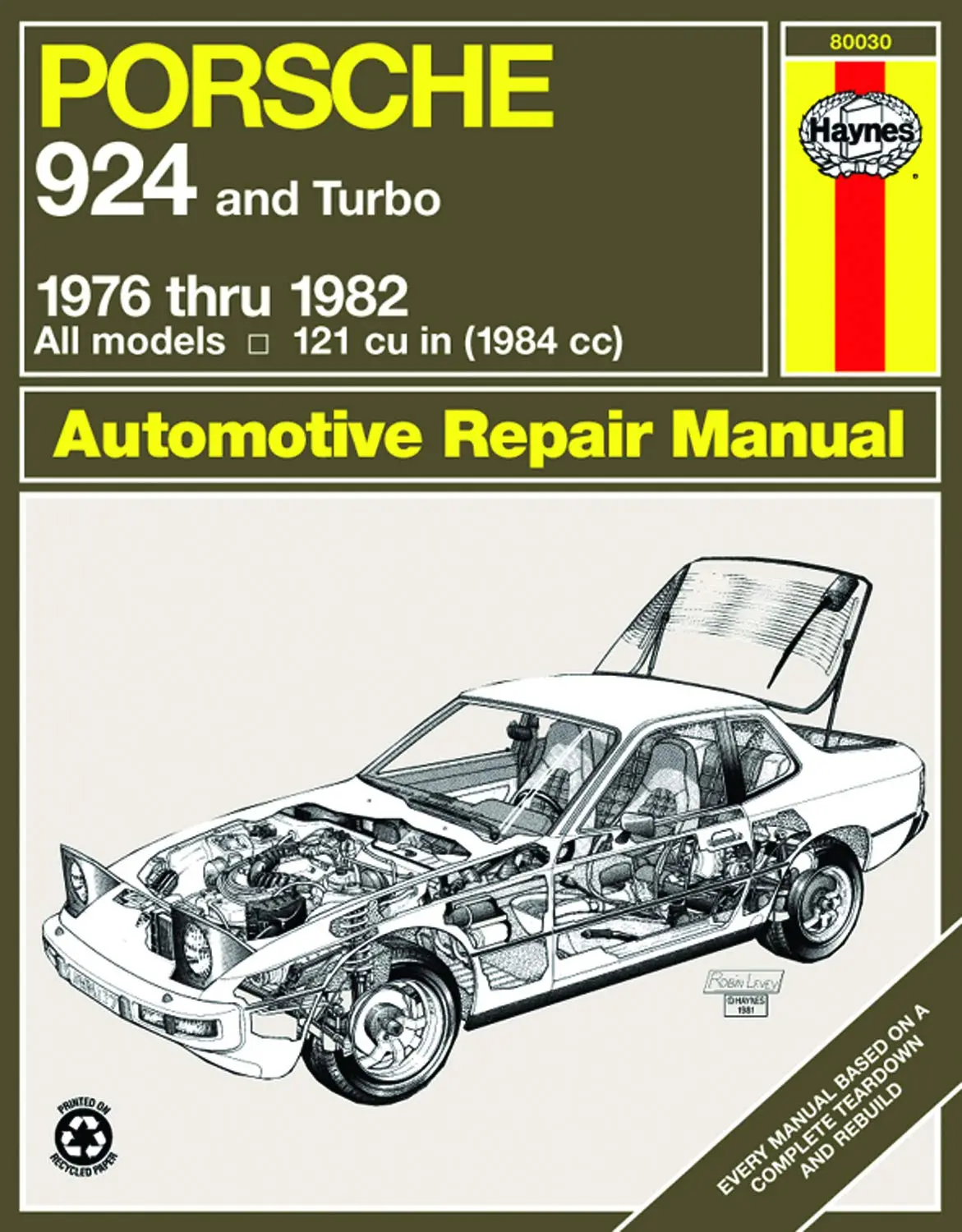 Porsche 924 '76'82 (Haynes Repair Manuals) Haynes 1