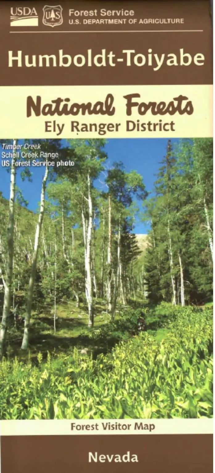 Humboldt Toiyabe Forest - Ely Ranger District Map [Map] 1