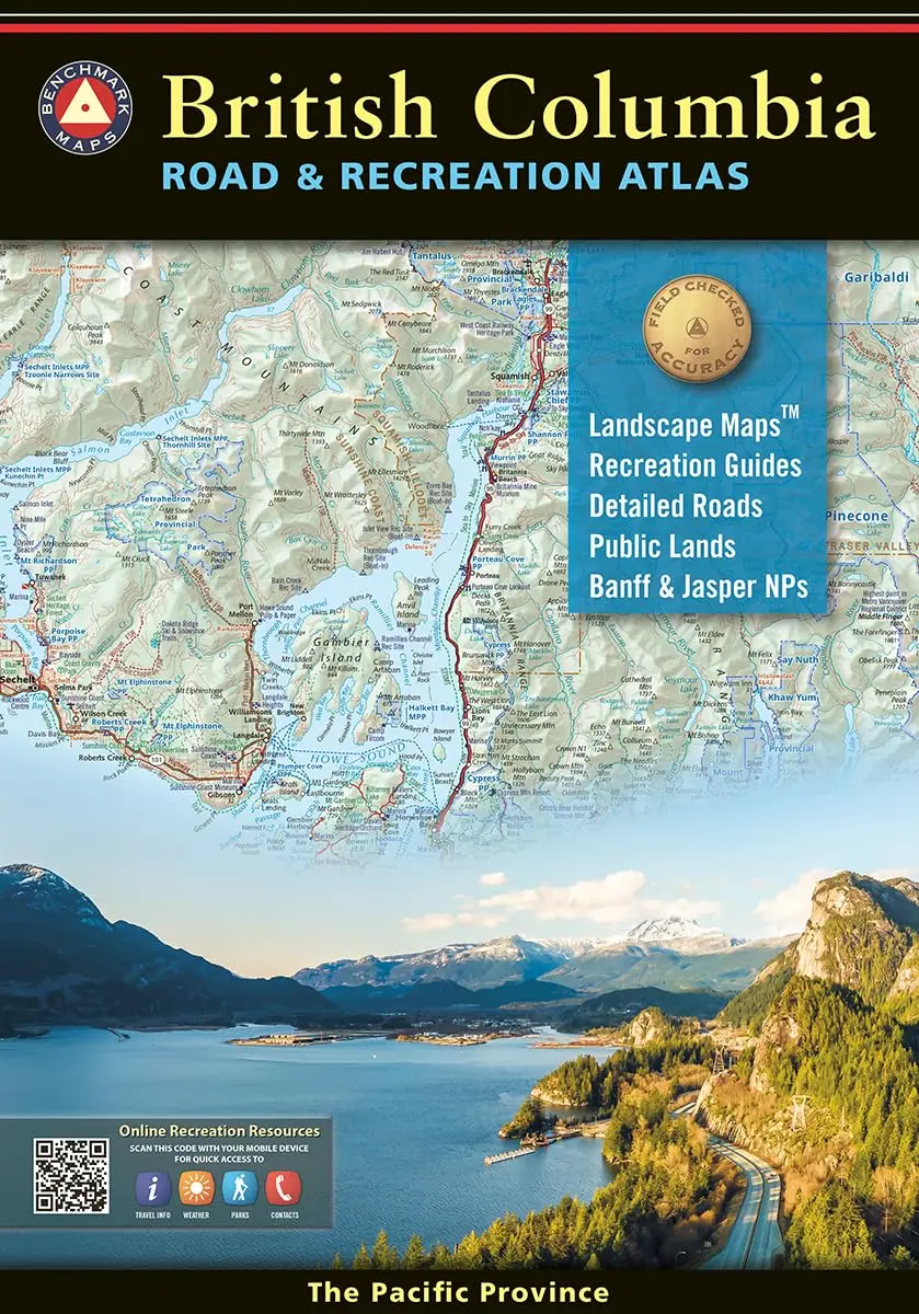 British Columbia Road & Recreation Atlas - 1St Edition, 2024 1