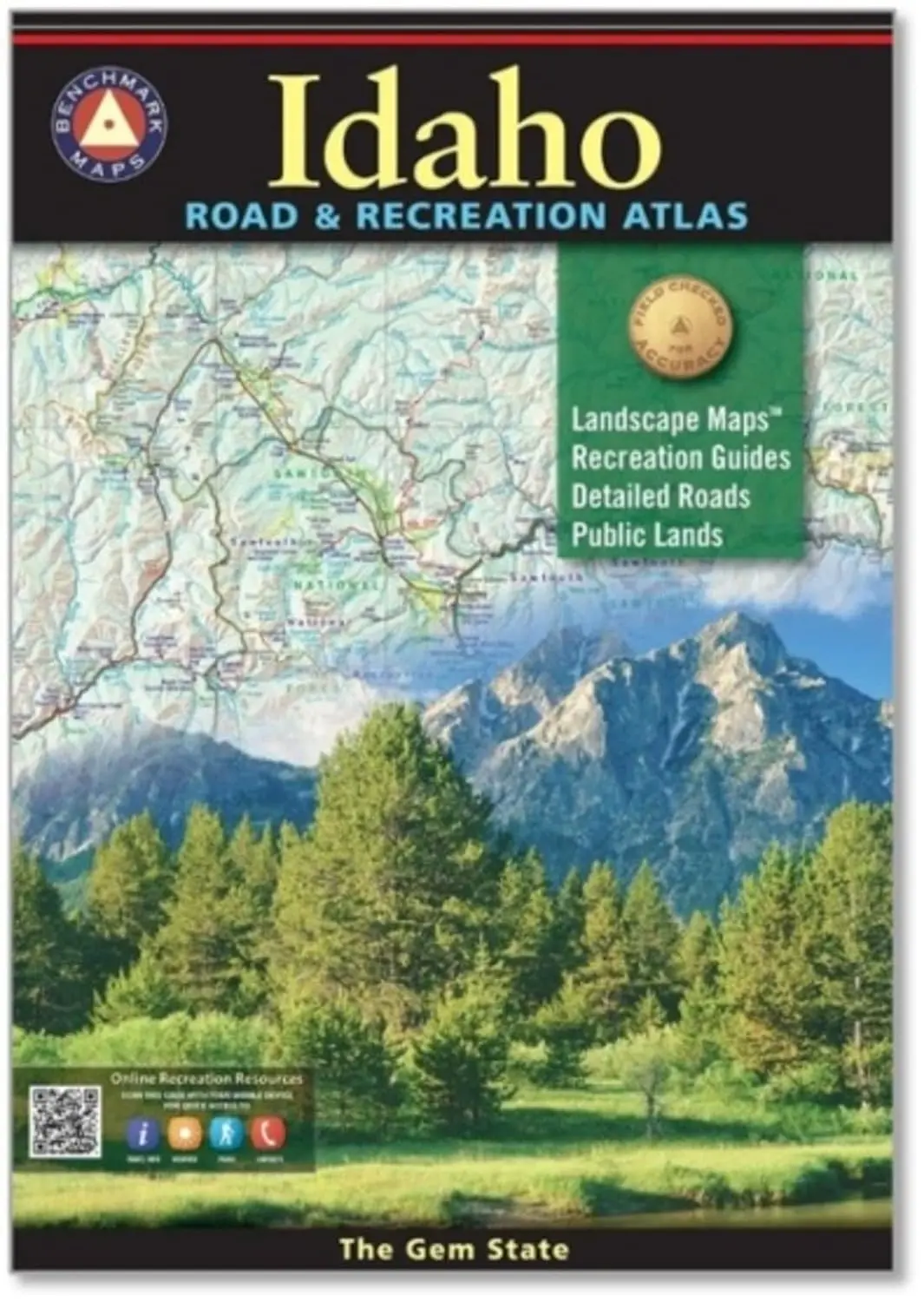 Idaho Road & Recreation Atlas - 7Th Edition, 2022 1