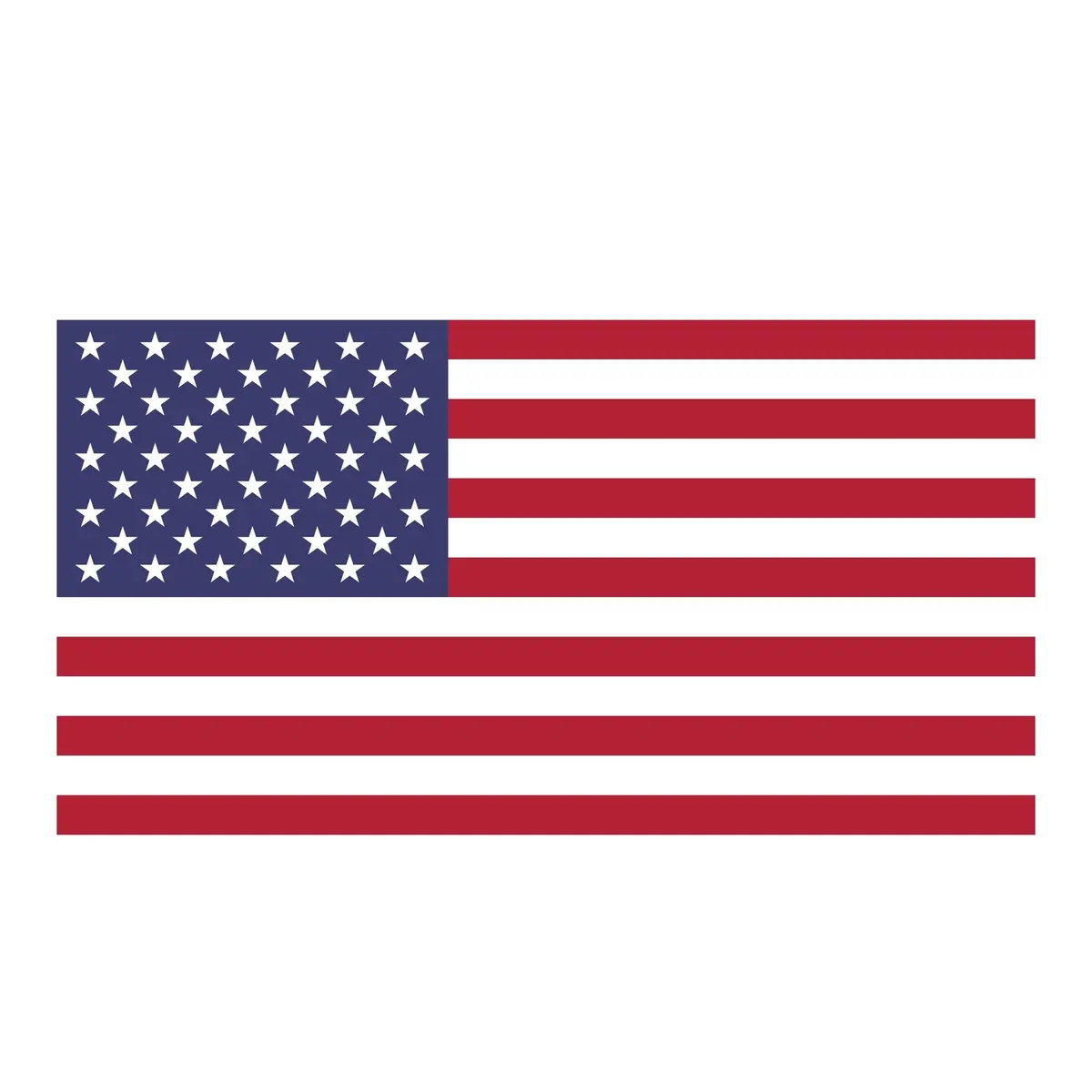 United States Heavy Duty Vinyl Bumper Sticker (3 X 5 Inches) 1