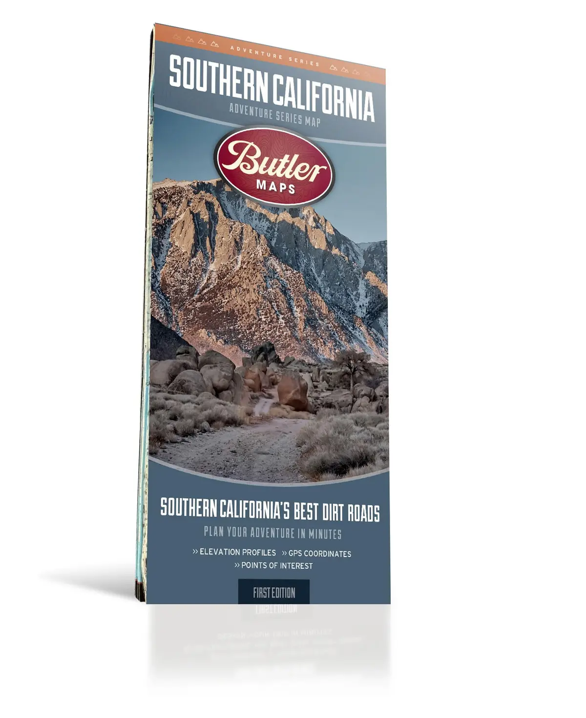 Best Dirt Roads In Southern California - Southern California Adventure Series Map [Map] 1