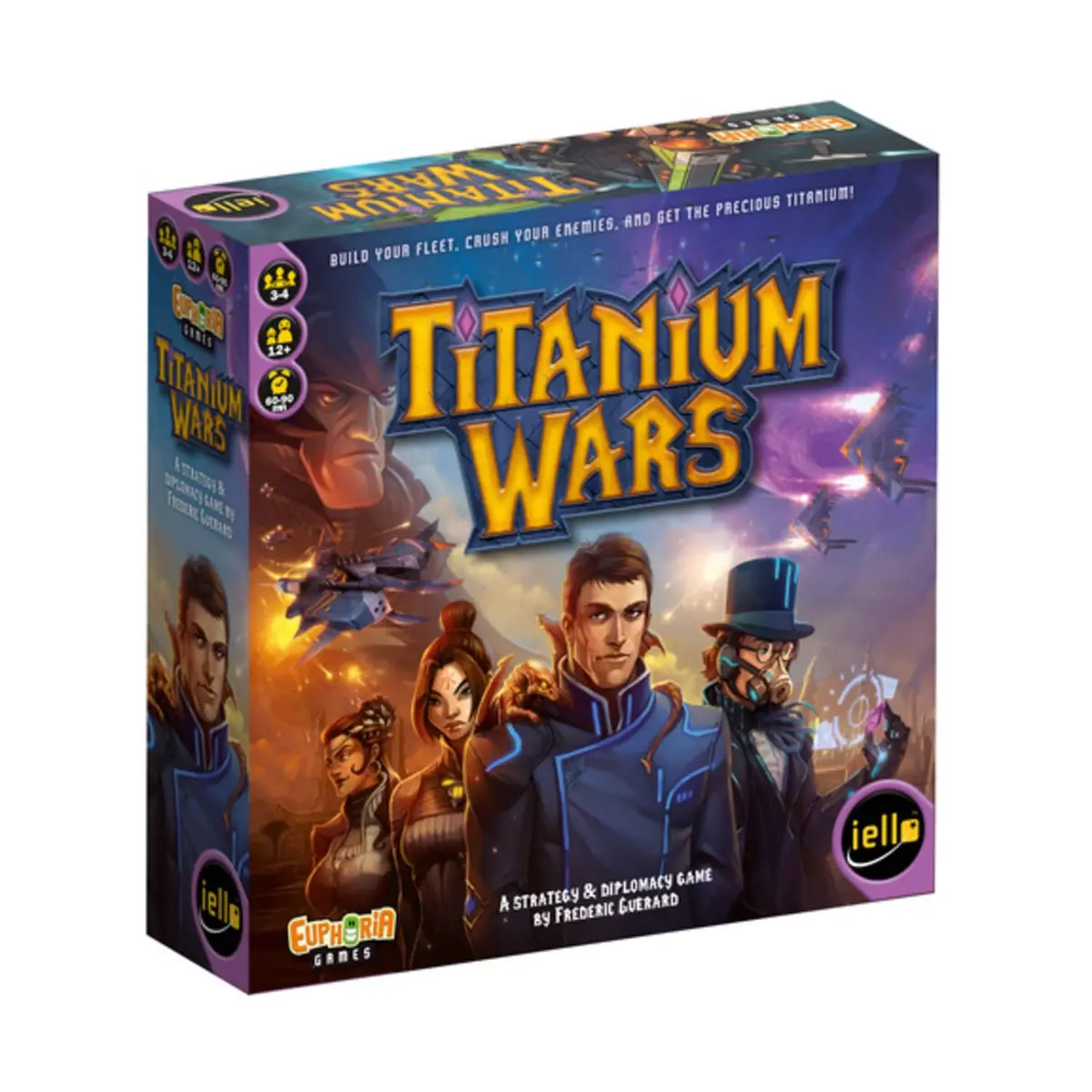 Iello Titanium Wars Board Game 1