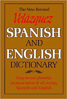 Velazquez Spanish And English Dictionary [Hardcover] Juan L. Iribas 1