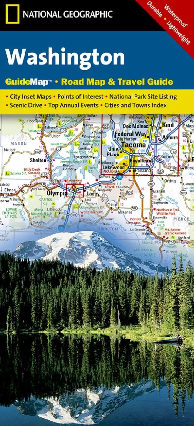 Washington (National Geographic Guide Map) National Geographic Maps 1