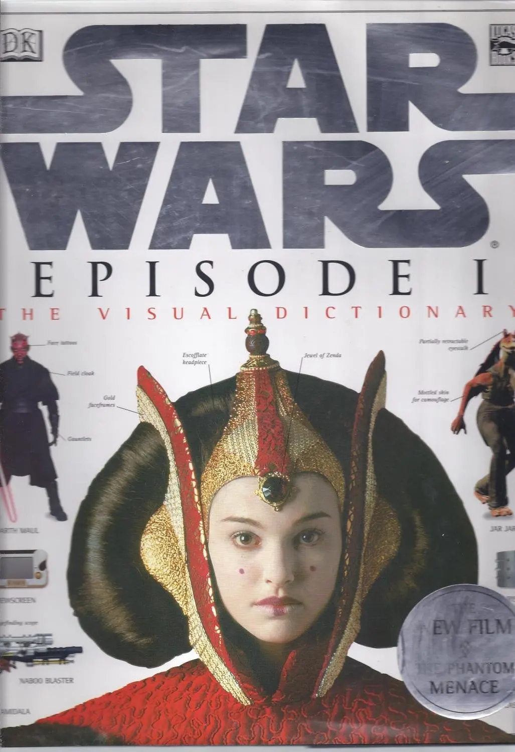 The Visual Dictionary Of Star Wars, Episode I - The Phantom Menace Reynolds, David 1