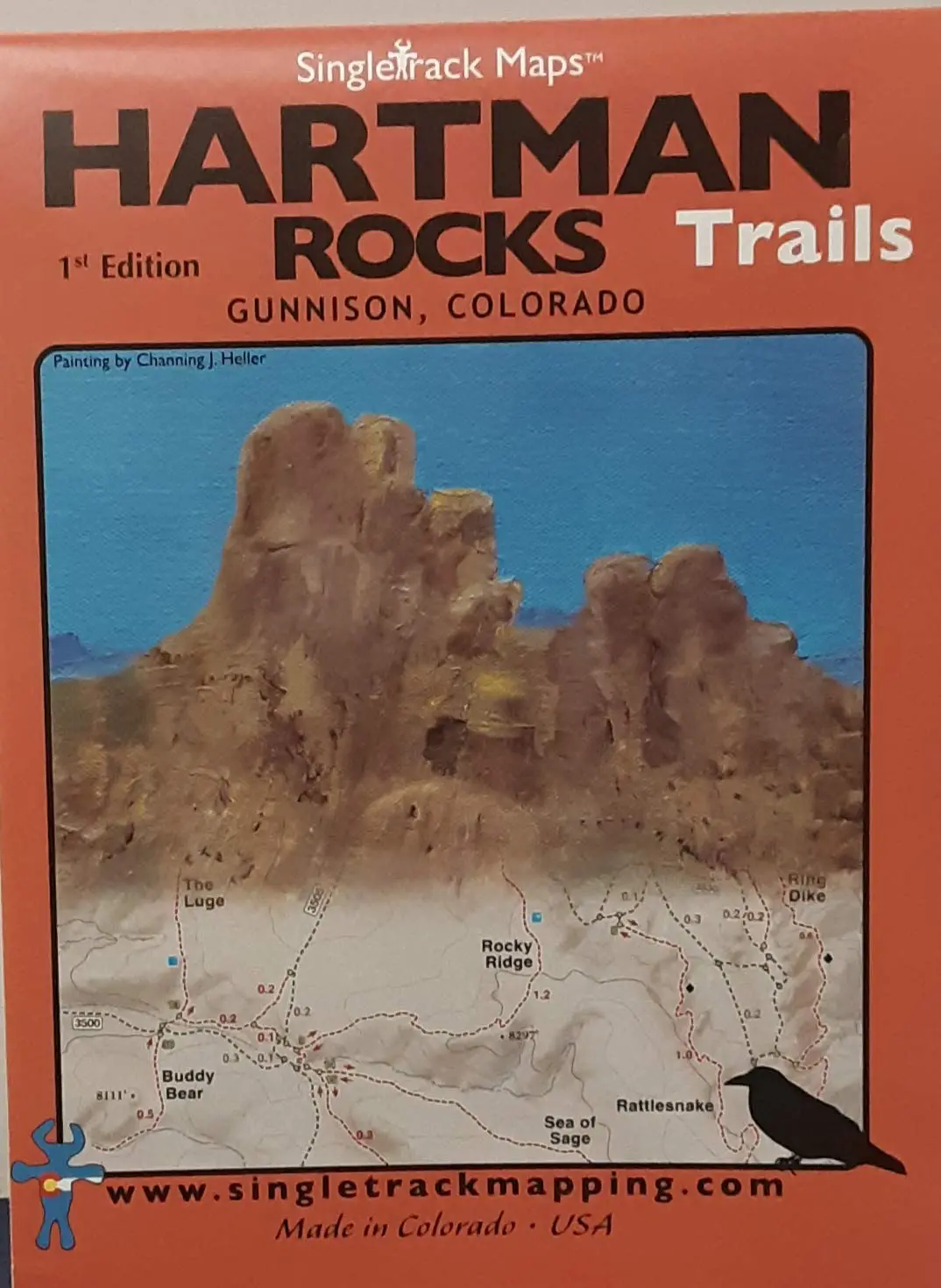 Hartman Rocks Trails Map - Gunnison Colorado - 1St Edition [Map] Staff 1