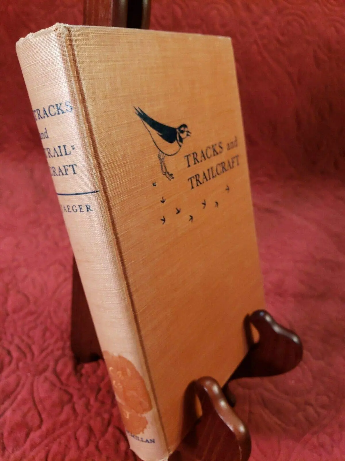 Tracks And Trailcraft By E. Jaeger First Edition 1St Print 1948 Very Good Shape [Hardcover] Ellsworth Jaeger [Hardcover] Ellsworth Jaeger 1