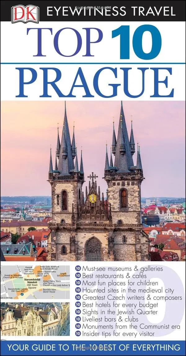 Top 10 Prague (Eyewitness Top 10 Travel Guide) Dk Travel And Potter, Beth 1