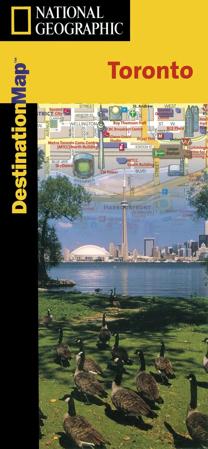 Toronto (National Geographic) National Geographic Society; Laminating Services; Rand Mcnally And National Geographic Maps 1