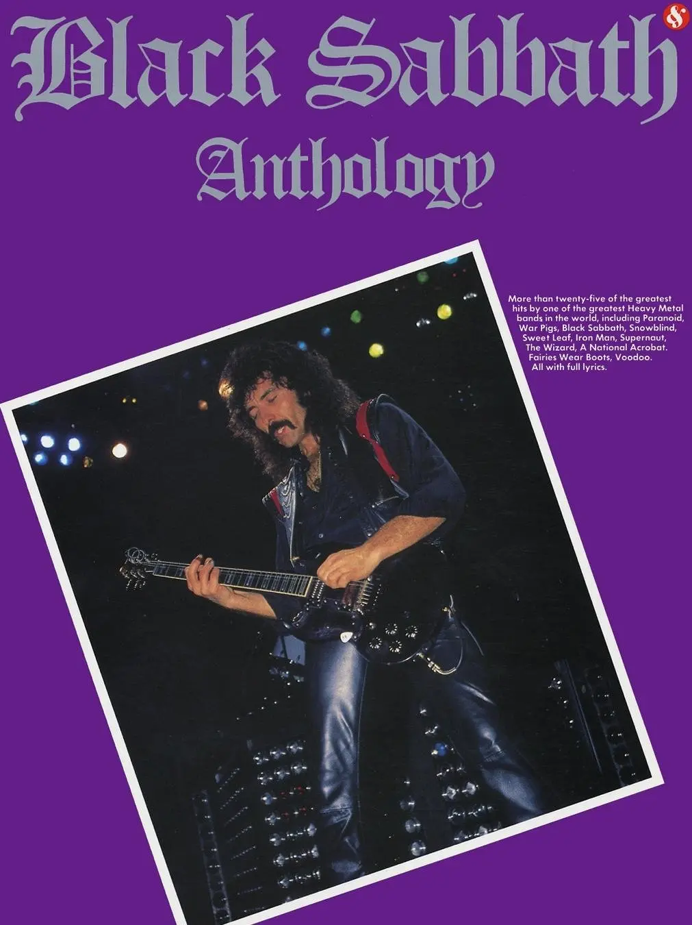 Black Sabbath - Anthology [Paperback] Mark Phillips And Black Sabbath 1
