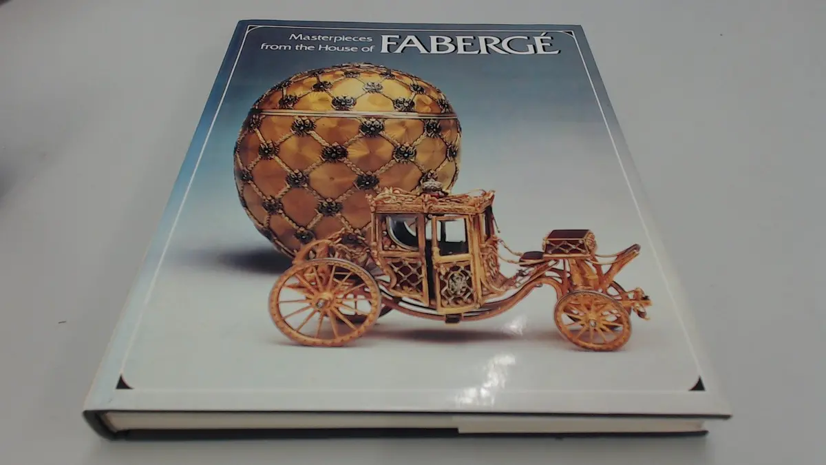 Masterpieces From The House Of Faberge [Hardcover] Von Solodkoff, Alexander And Profusely Illustrated 1