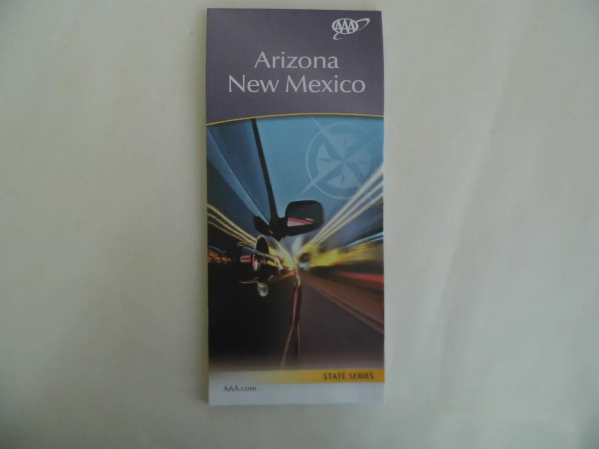Aaa Arizona New Mexico State Series Map 12/17-3/19 1