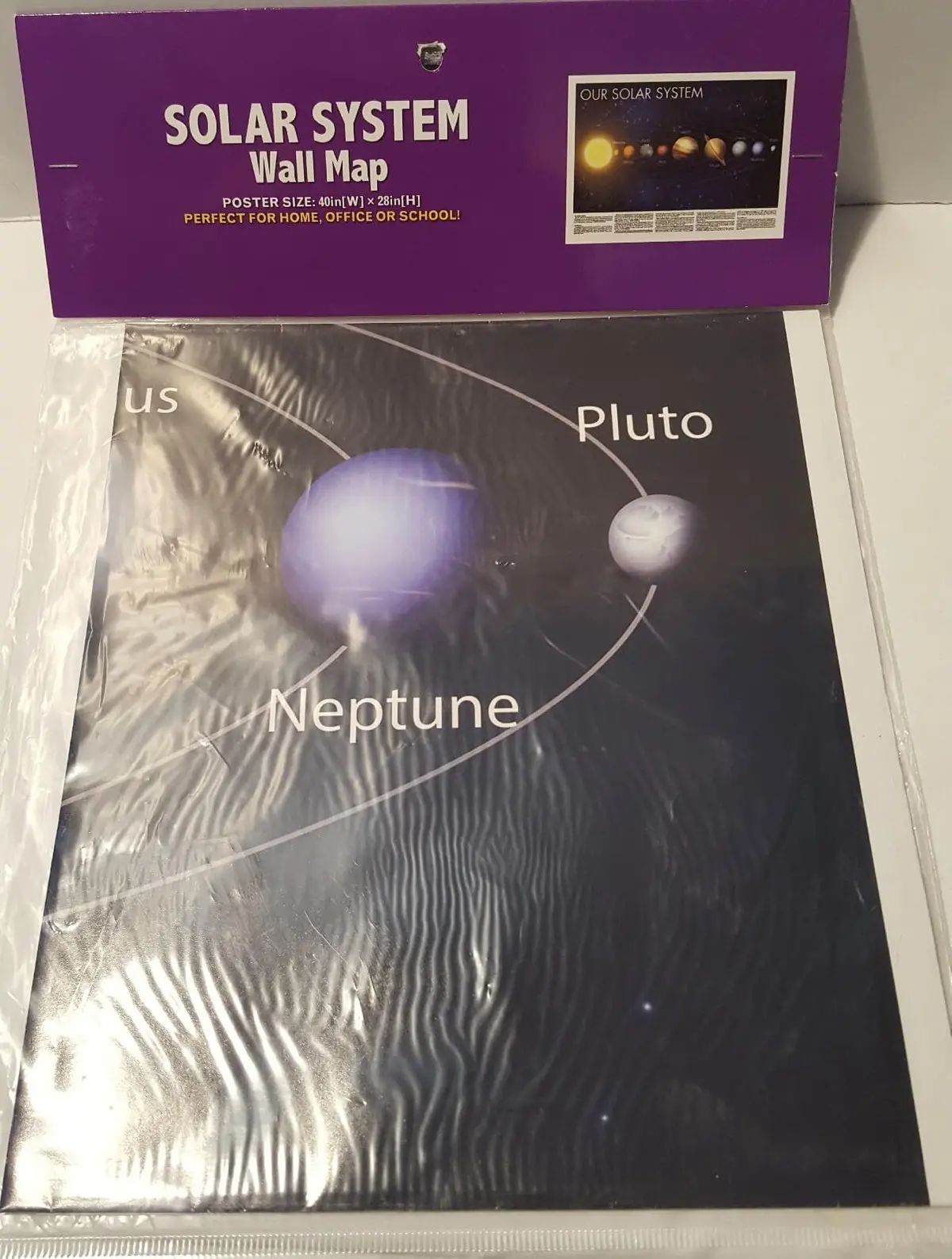 Solar System Wall Map [Office Product] Kappa Map Group 1