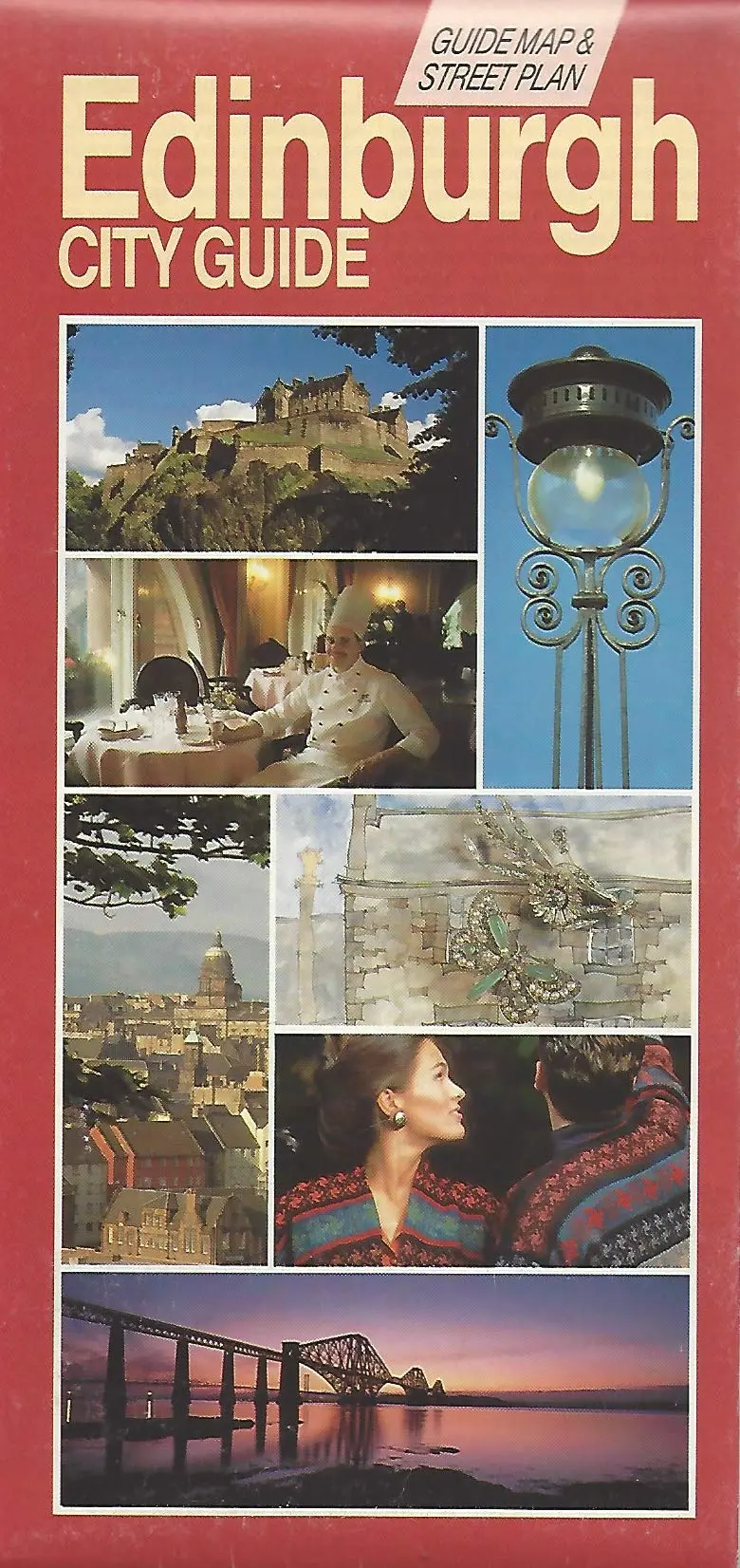 Edinburgh City Guide [Map] Tourist Publication 1