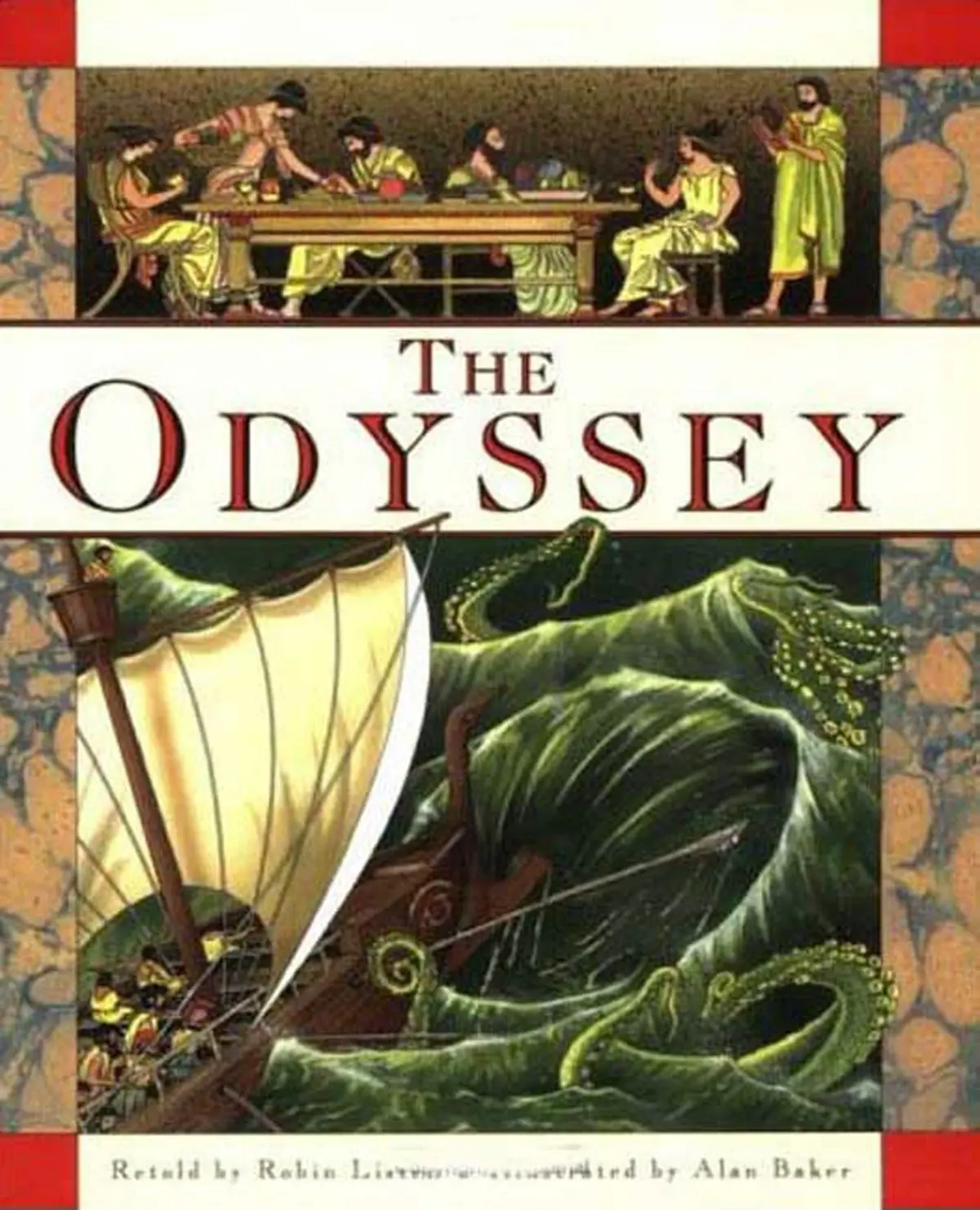 The Odyssey (Kingfisher Epics) Lister, Robin And Baker, Alan 1