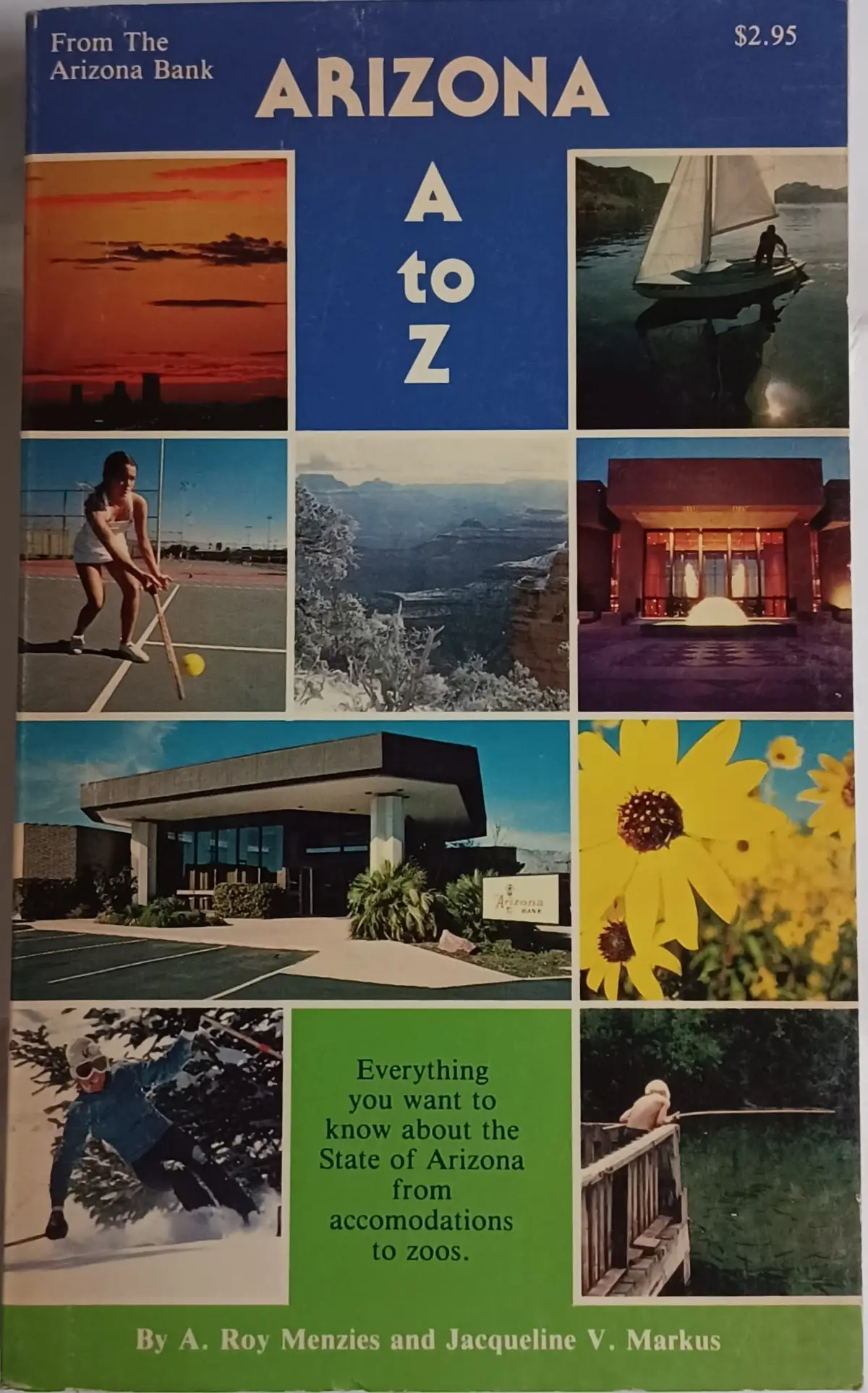 Arizona A To Z Menzies, A. Roy 1