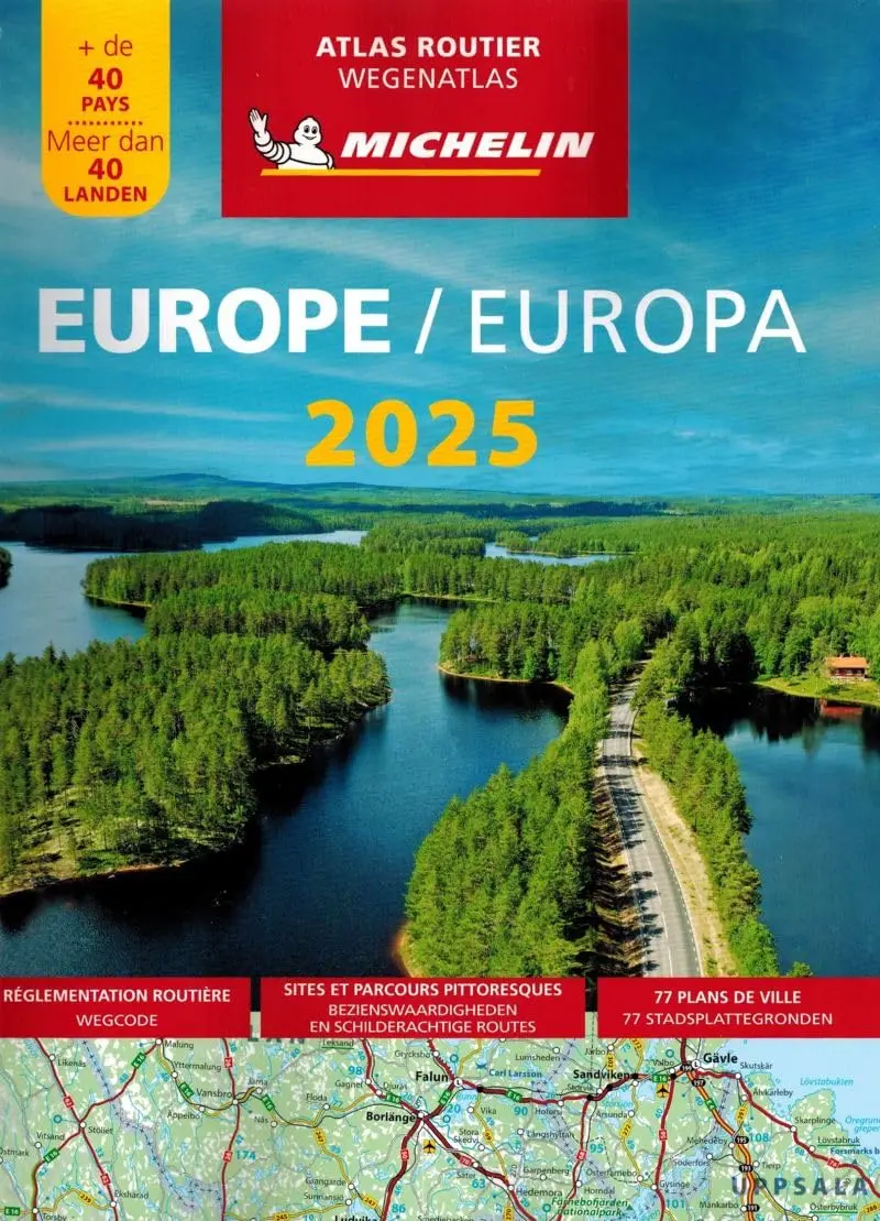 Road Atlas Europe (A4-Spirale Atlas Routier Et Touristique) 1