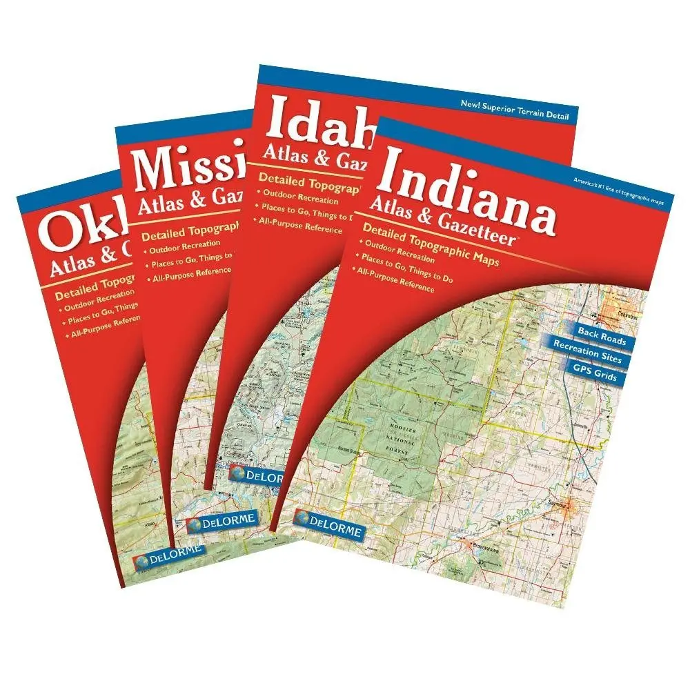 Delorme 240050 Wyoming Atlas, Pack Of 1 1