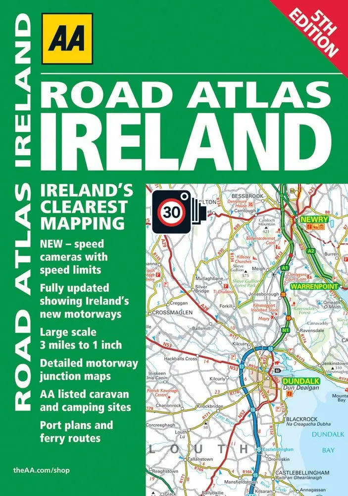 Road Atlas Ireland (Aa Road Atlas) By Aa Publishing (30-Apr-2012) Paperback [Unknown Binding] Aa Publishing 1