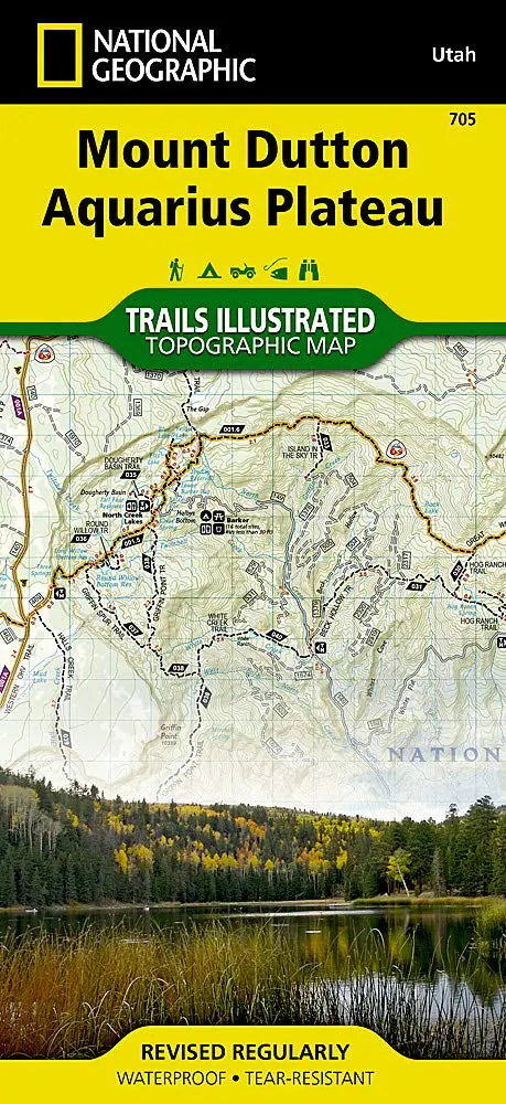 Mount Dutton, Aquarius Plateau Map (Utah) Trails Illustrated Map, 705 1