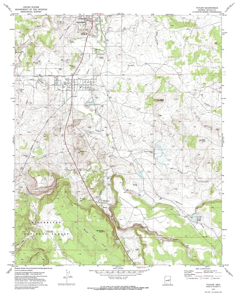 Sonoita, Arizona 1983 (7.5'×7.5' Topographic Quadrangle) [Map] United States Geological Survey 1