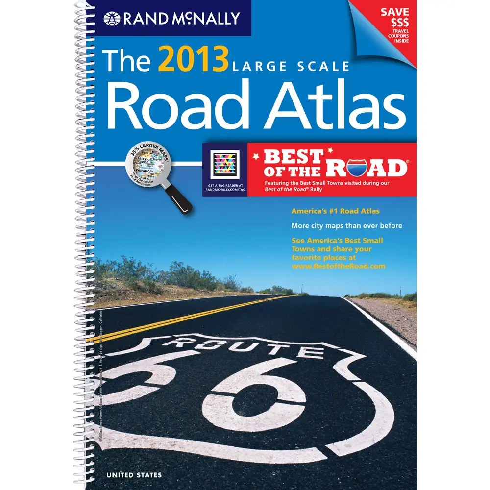 Rand Mcnally 2013 Large Scale Road Atlas: United States Rand Mcnally 1