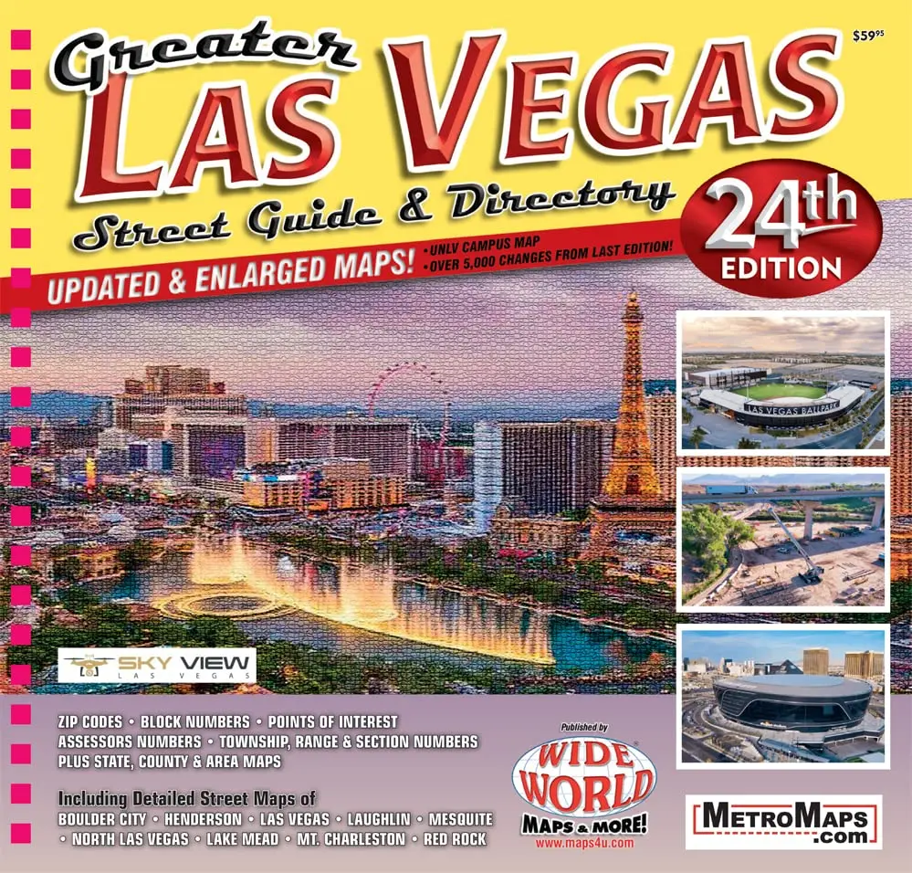 Greater Las Vegas Street Guide & Directory 24Th Edition [Spiral-Bound] Shane Murphy 1