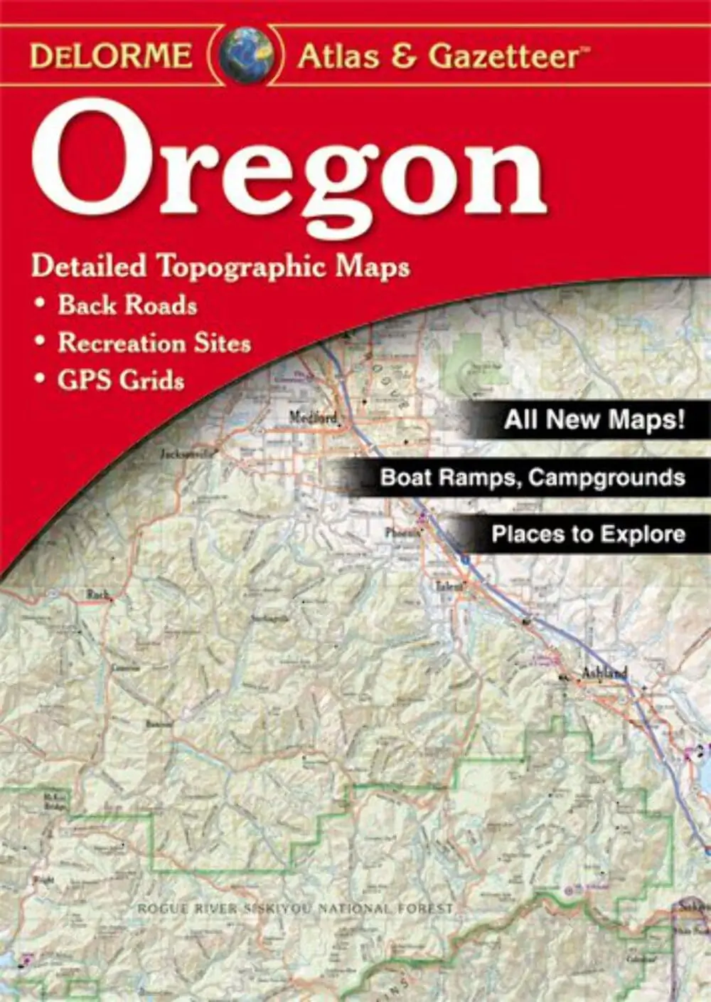 Delorme Atlas & Gazetteer Oregon 10E [Map] Delorme 1